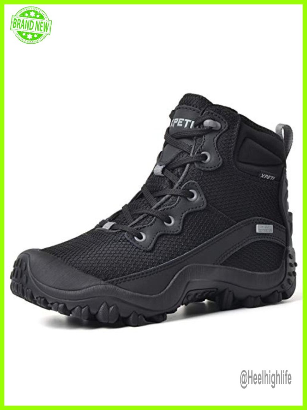 XPETI Women's Dimo Mid Waterproof Hiking Boot Non Slip